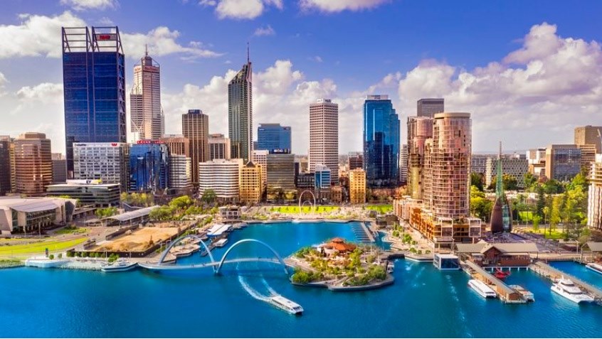 Perth cityscape — BME Hub