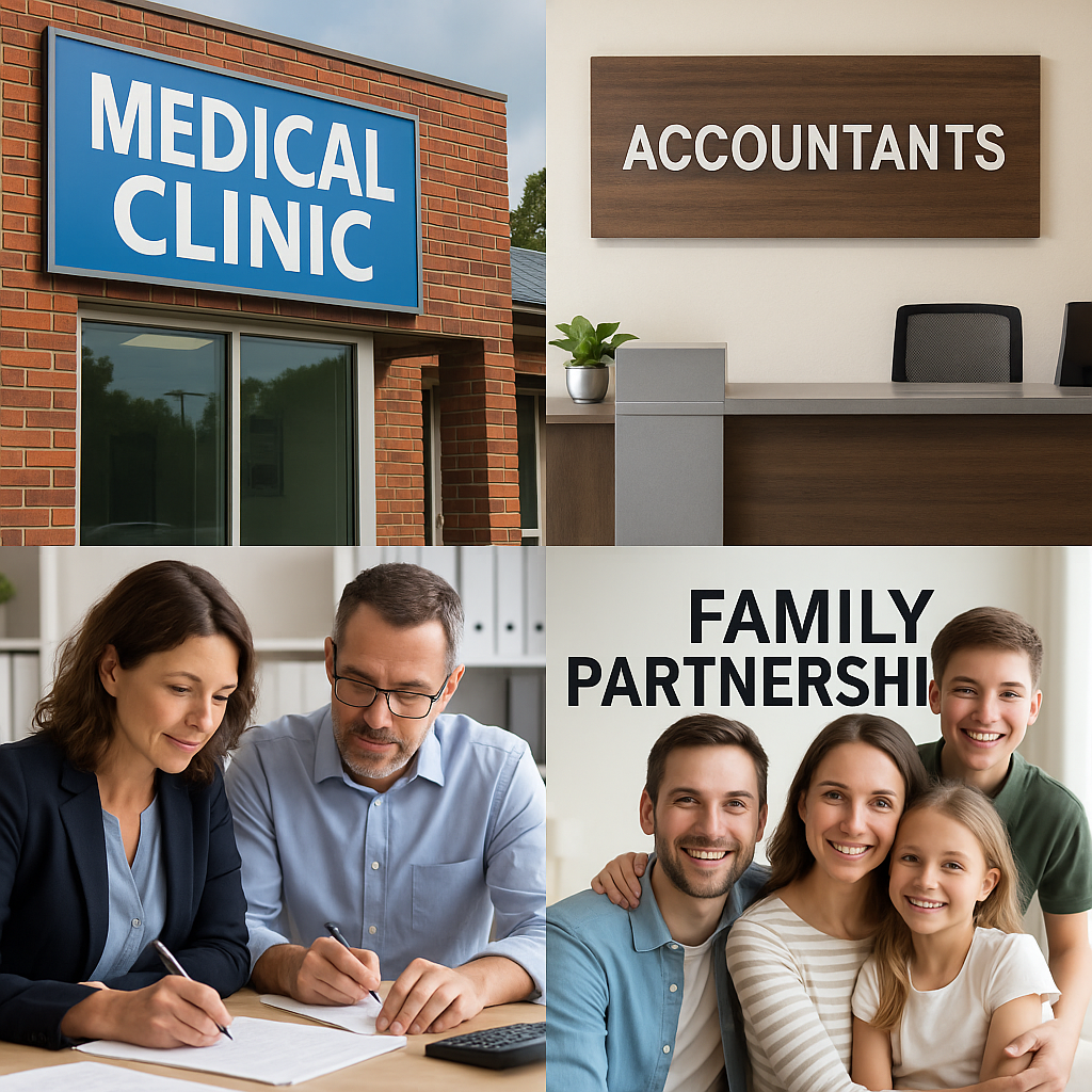 Professional partners collaborating