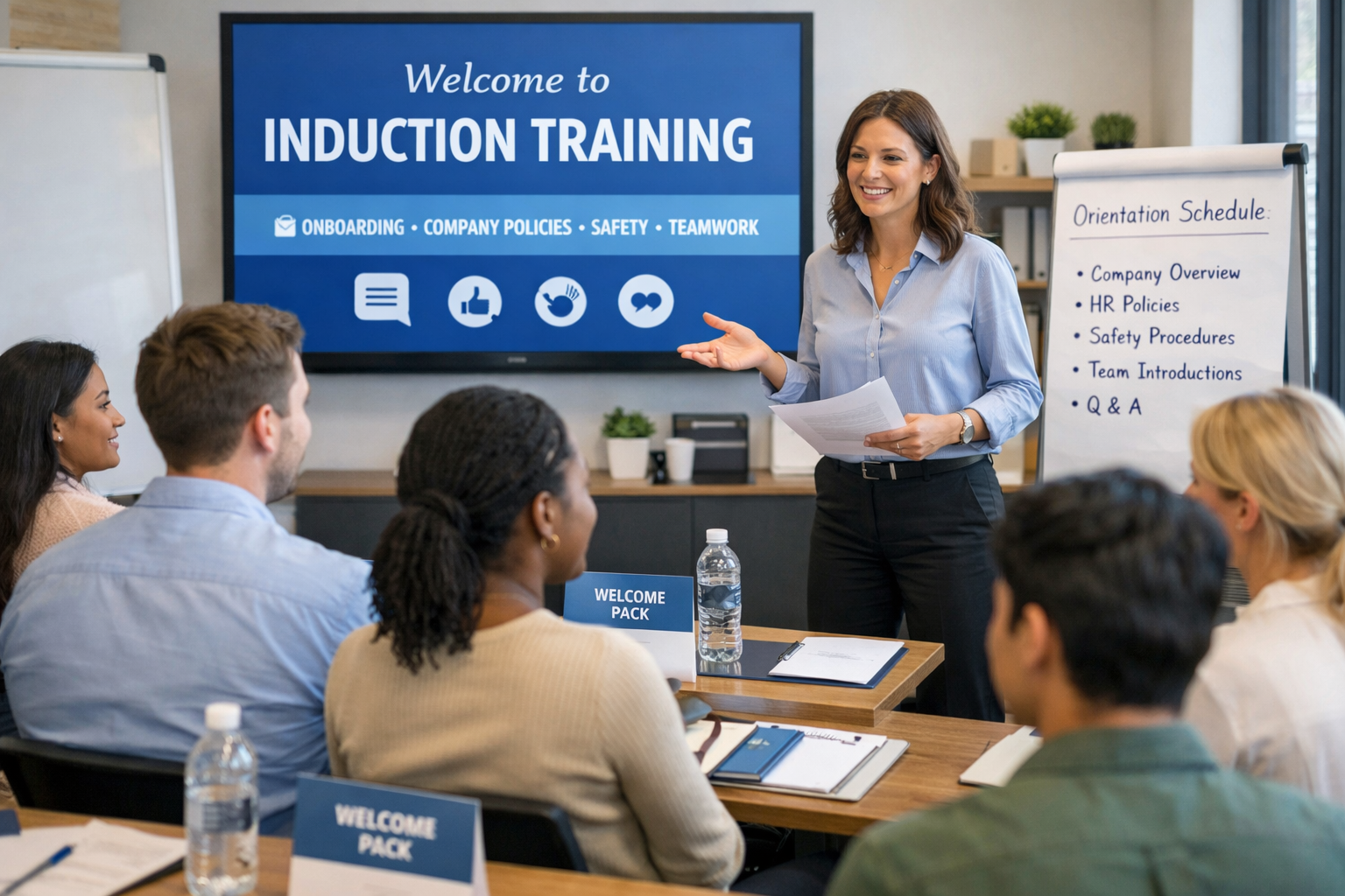 Induction training session