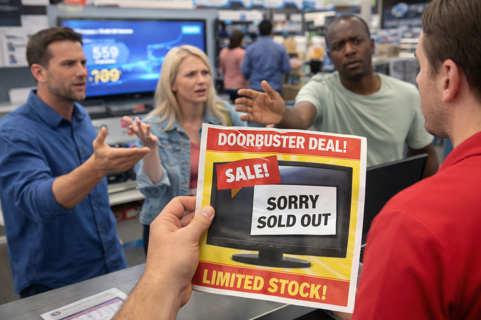 Frustrated shoppers face bait advertising