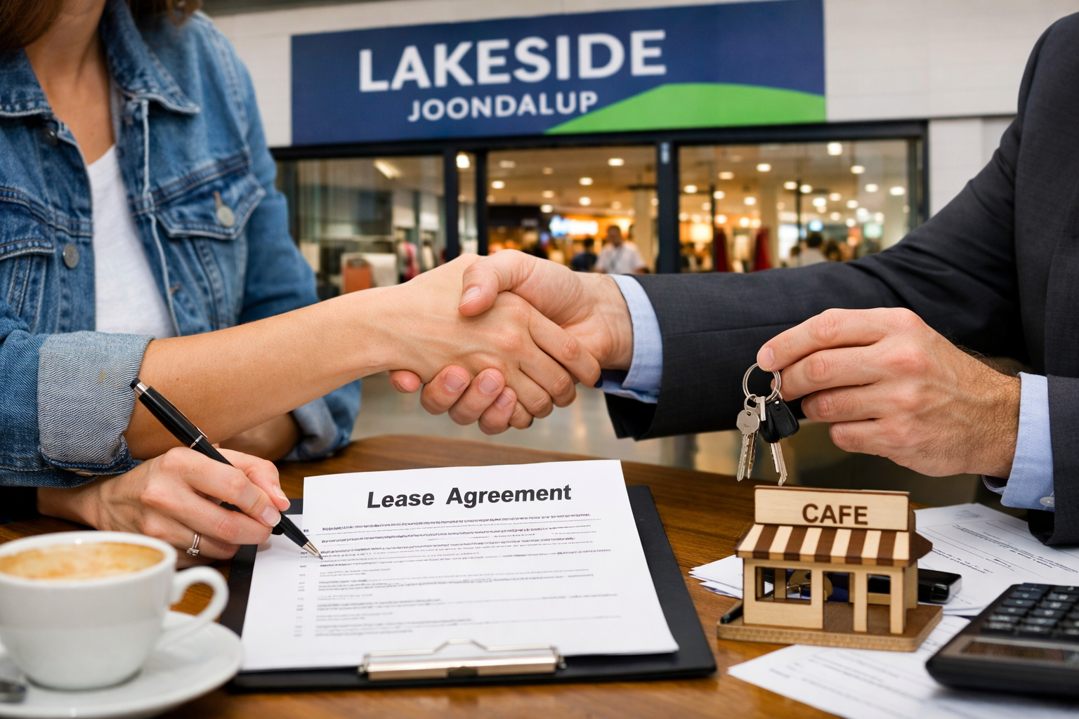 Leasing a new cafe space