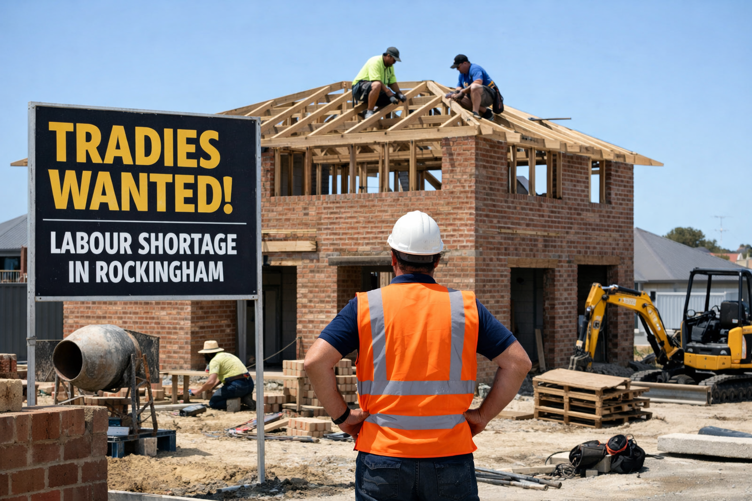 Tradies wanted at Rockingham site