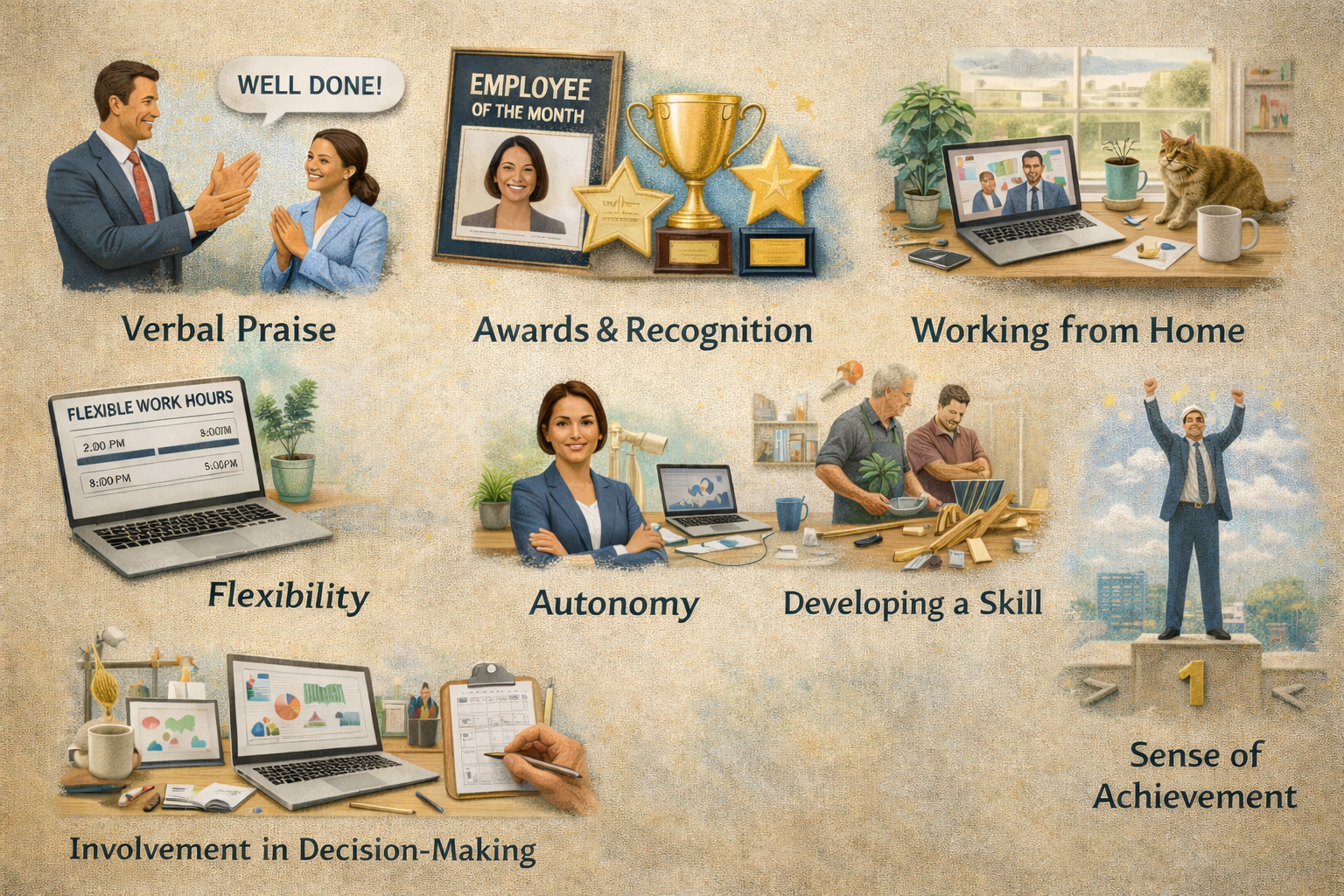 Non-monetary rewards at work