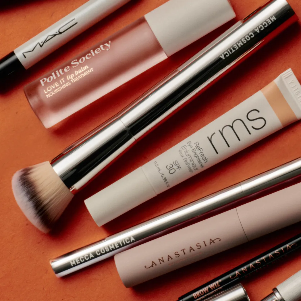 Cosmetics label example