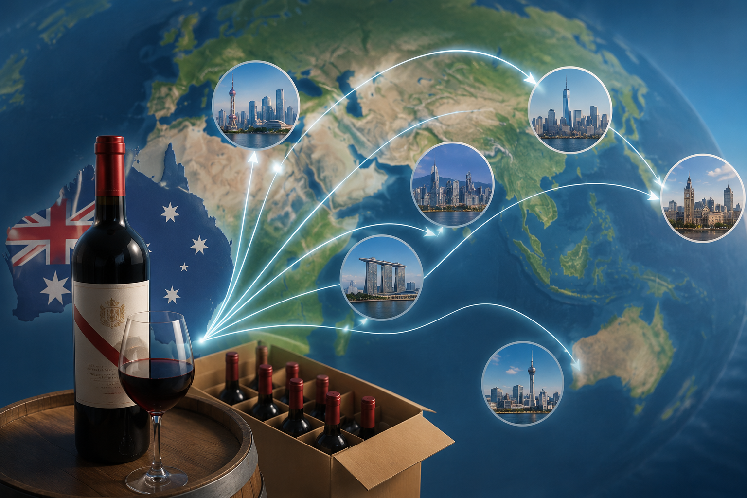 Treasury Wine Estates export market access