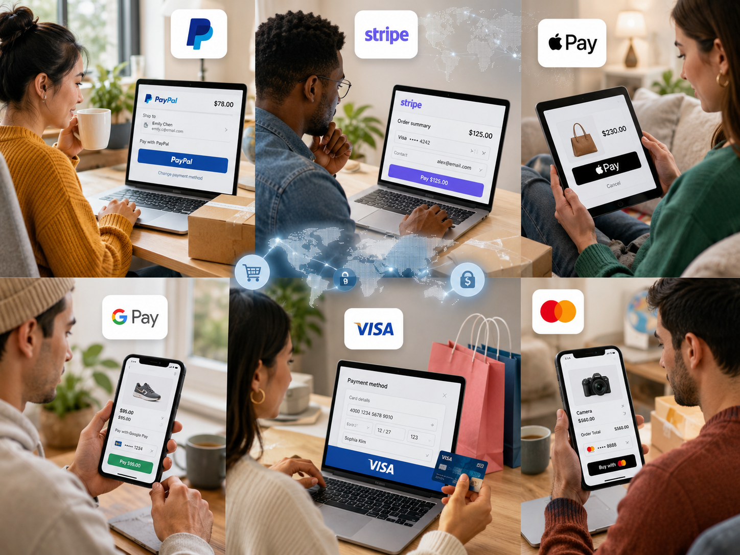 Electronic payments in e-commerce