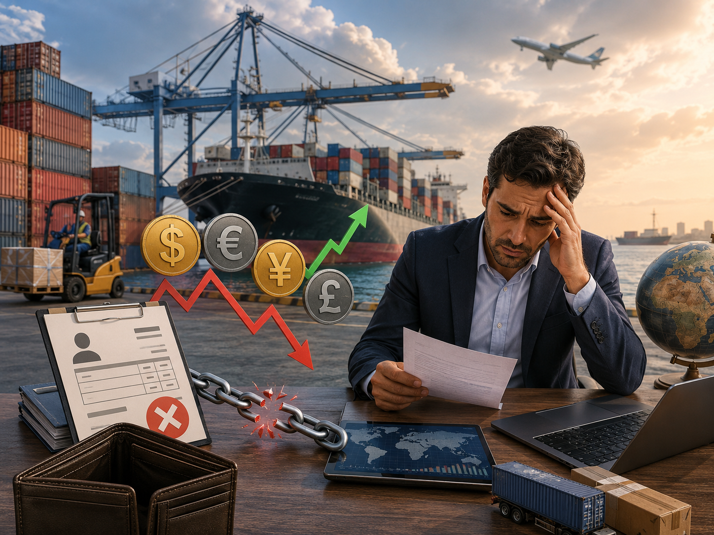 Financial risk in export markets overview