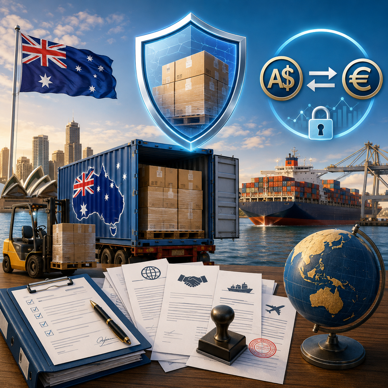 Strategies for minimising financial risk in export markets
