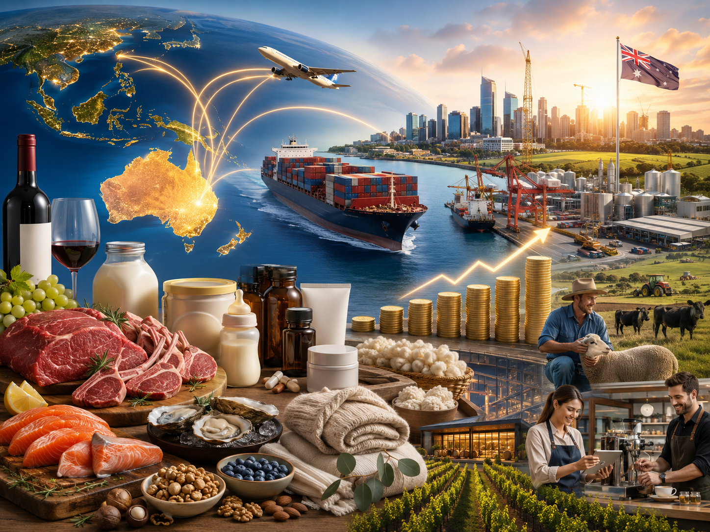 Economic benefits of Australian home grown products