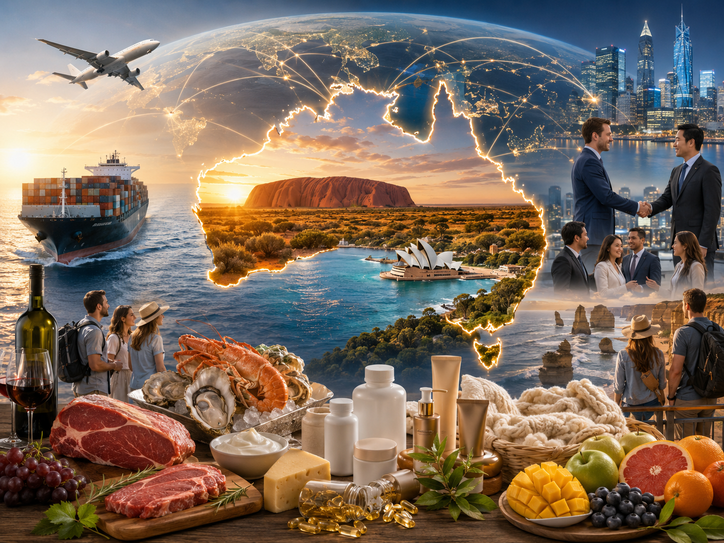 Enhanced international reputation from Australian home grown products