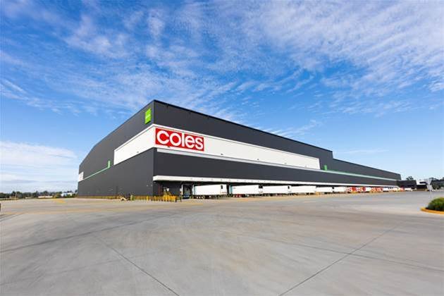 Coles automated distribution centre