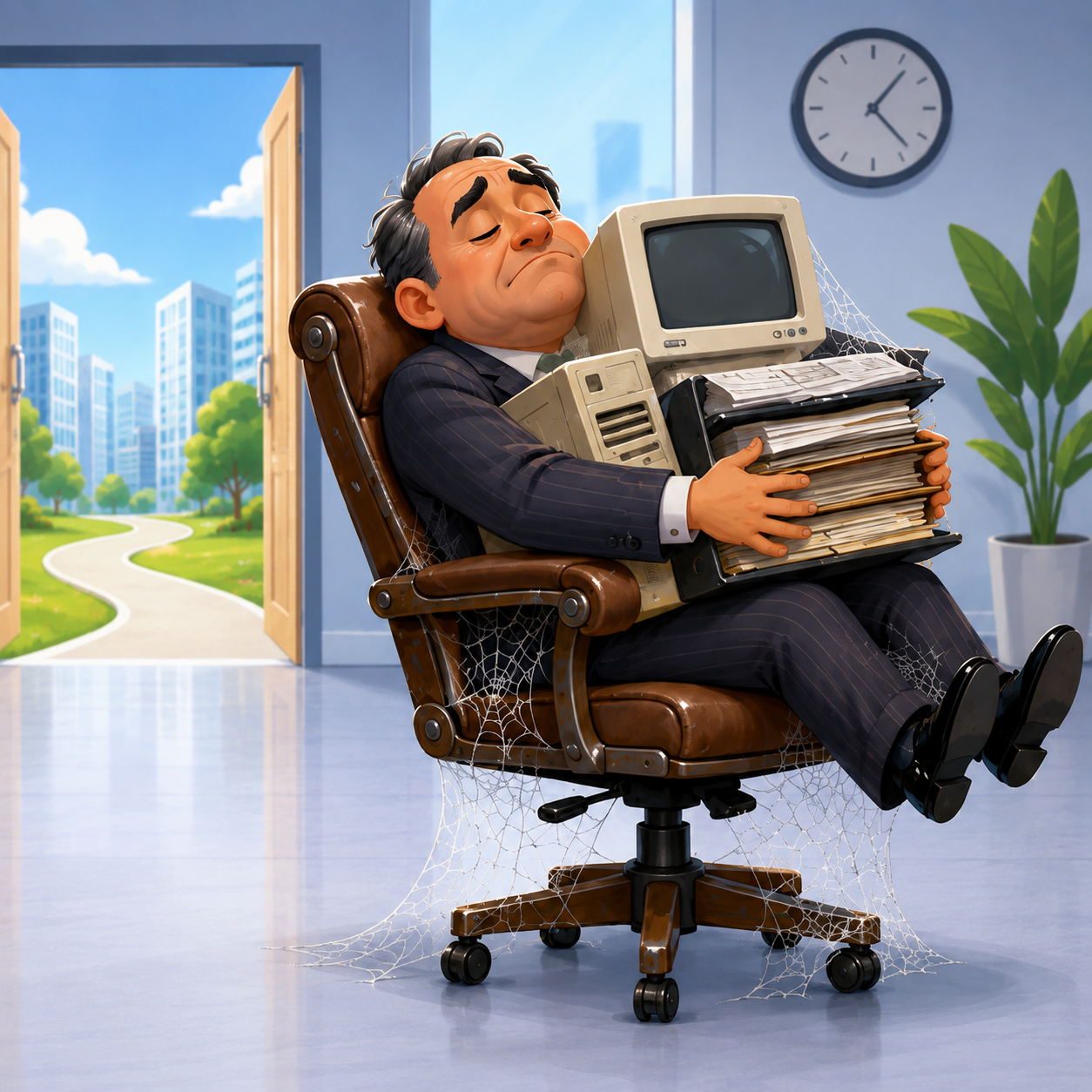 Managerial inertia resistance to change