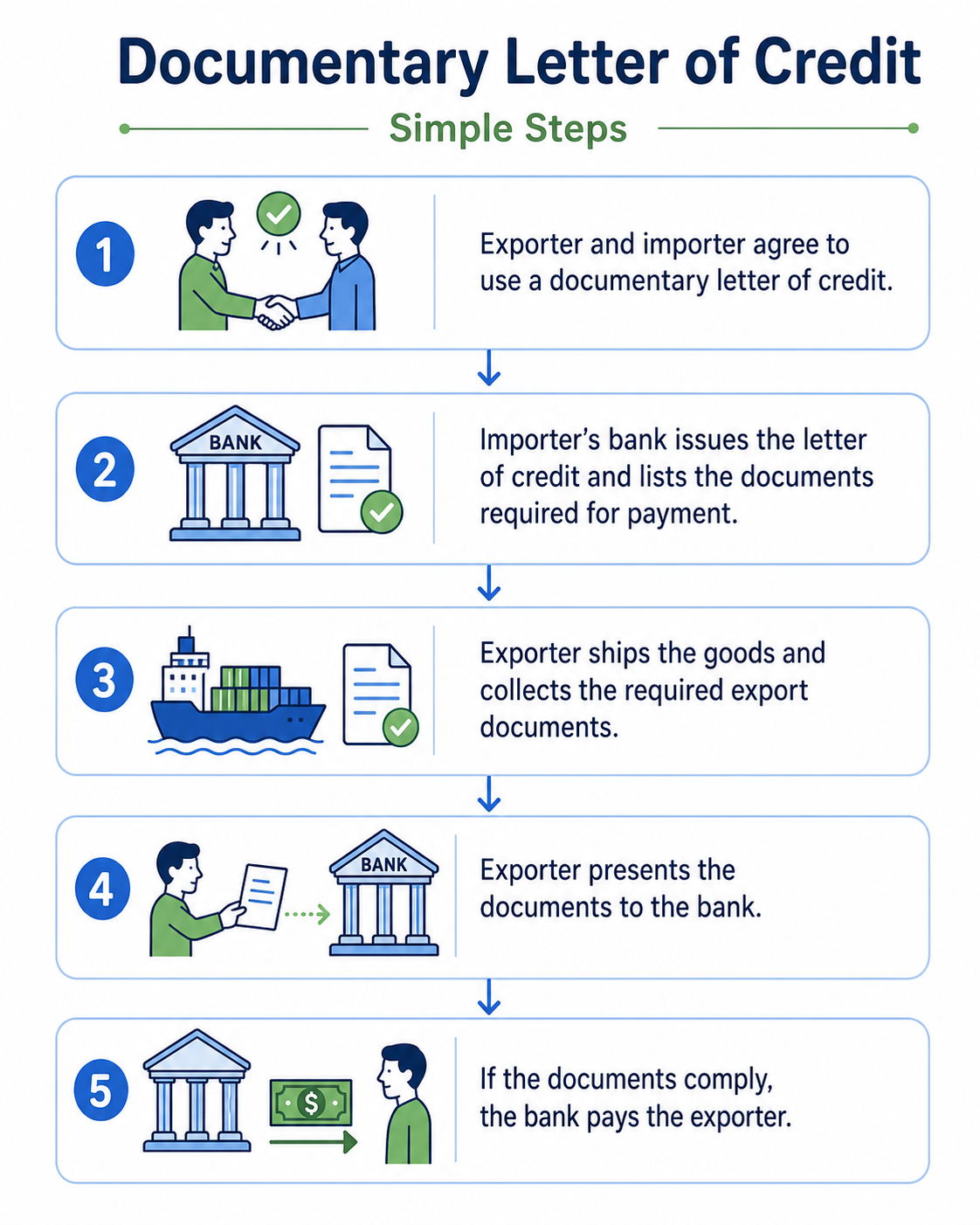 Documentary letter of credit