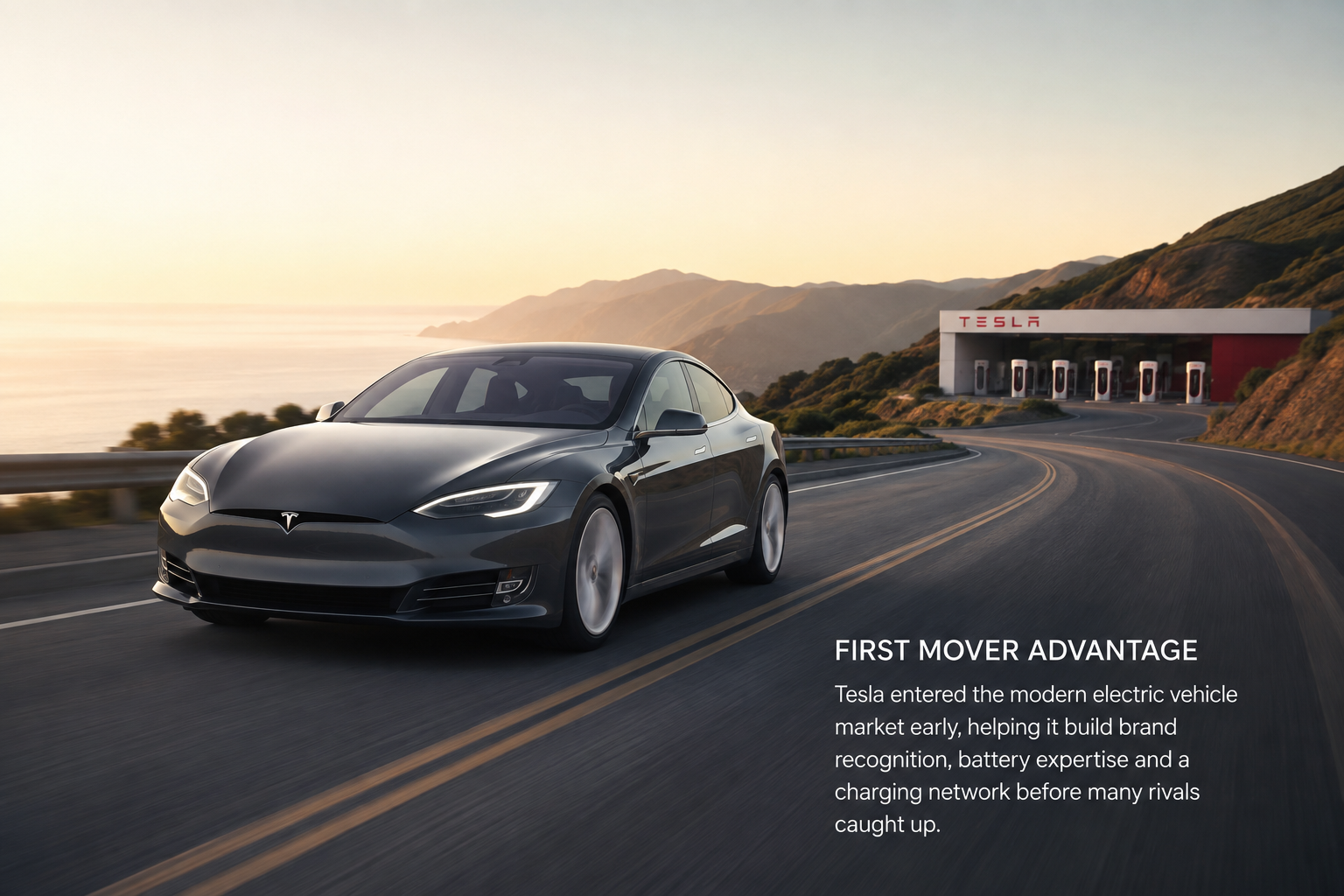 Tesla first-mover advantage