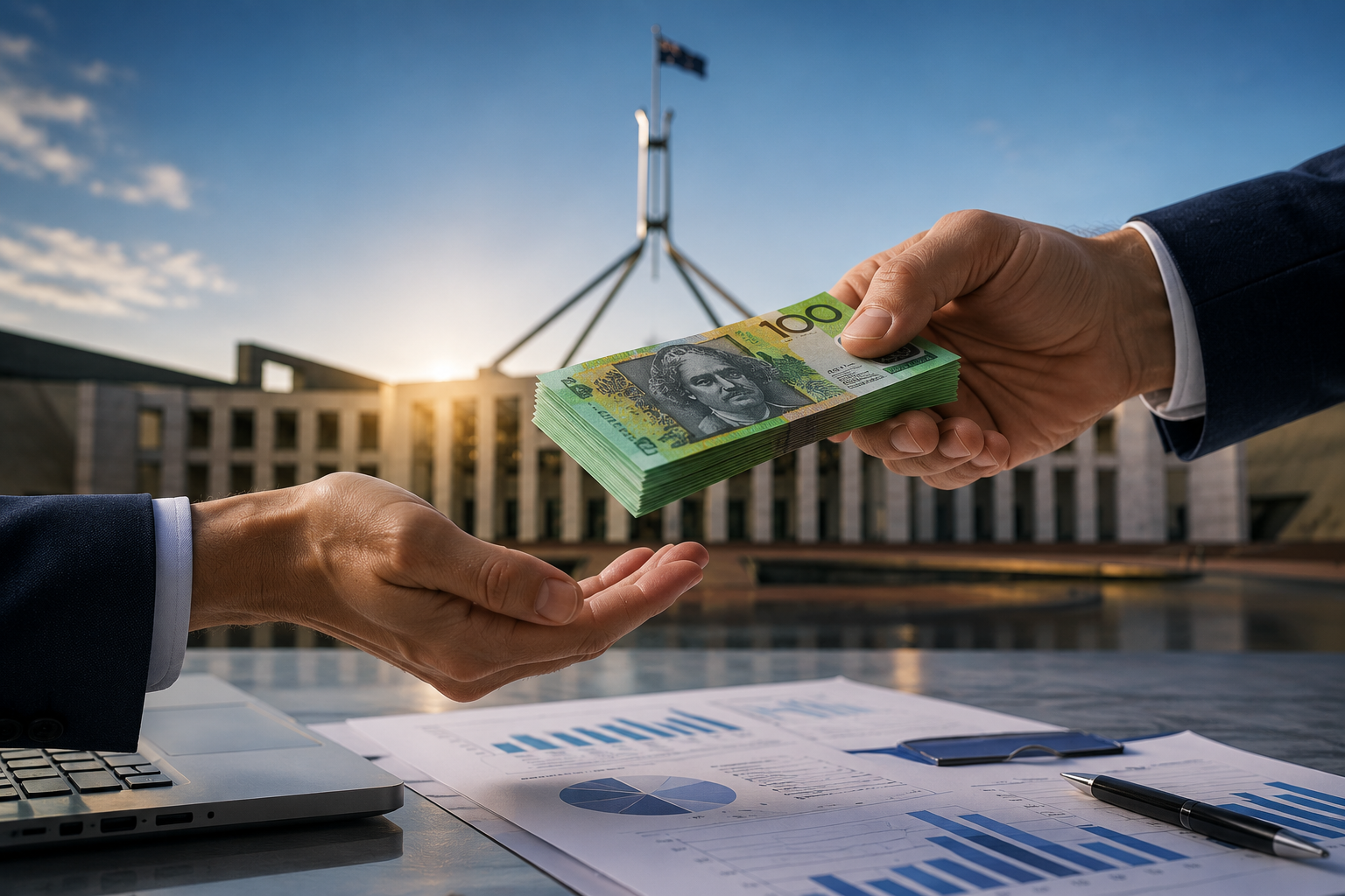 Government funding image
