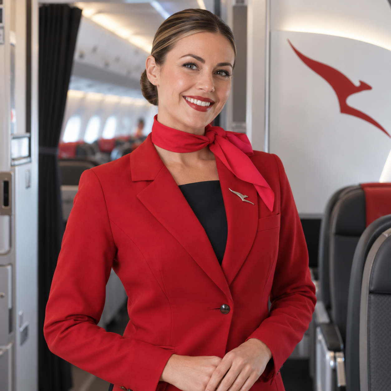 Qantas service production system image