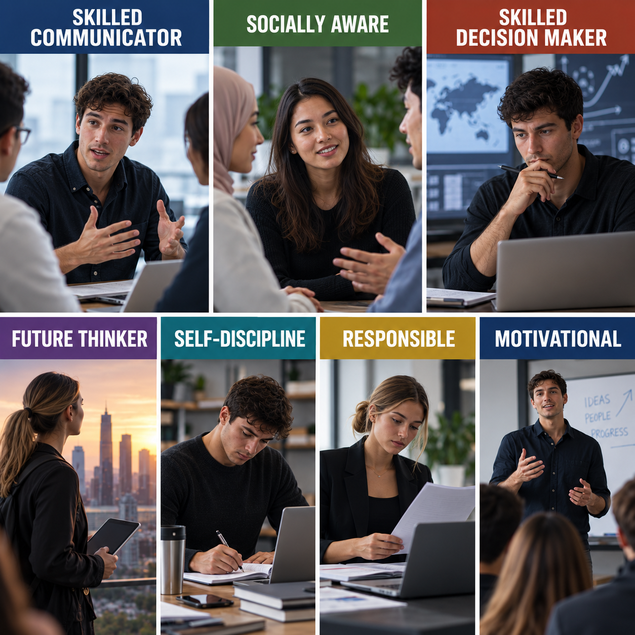 Leadership traits in a cross-cultural setting