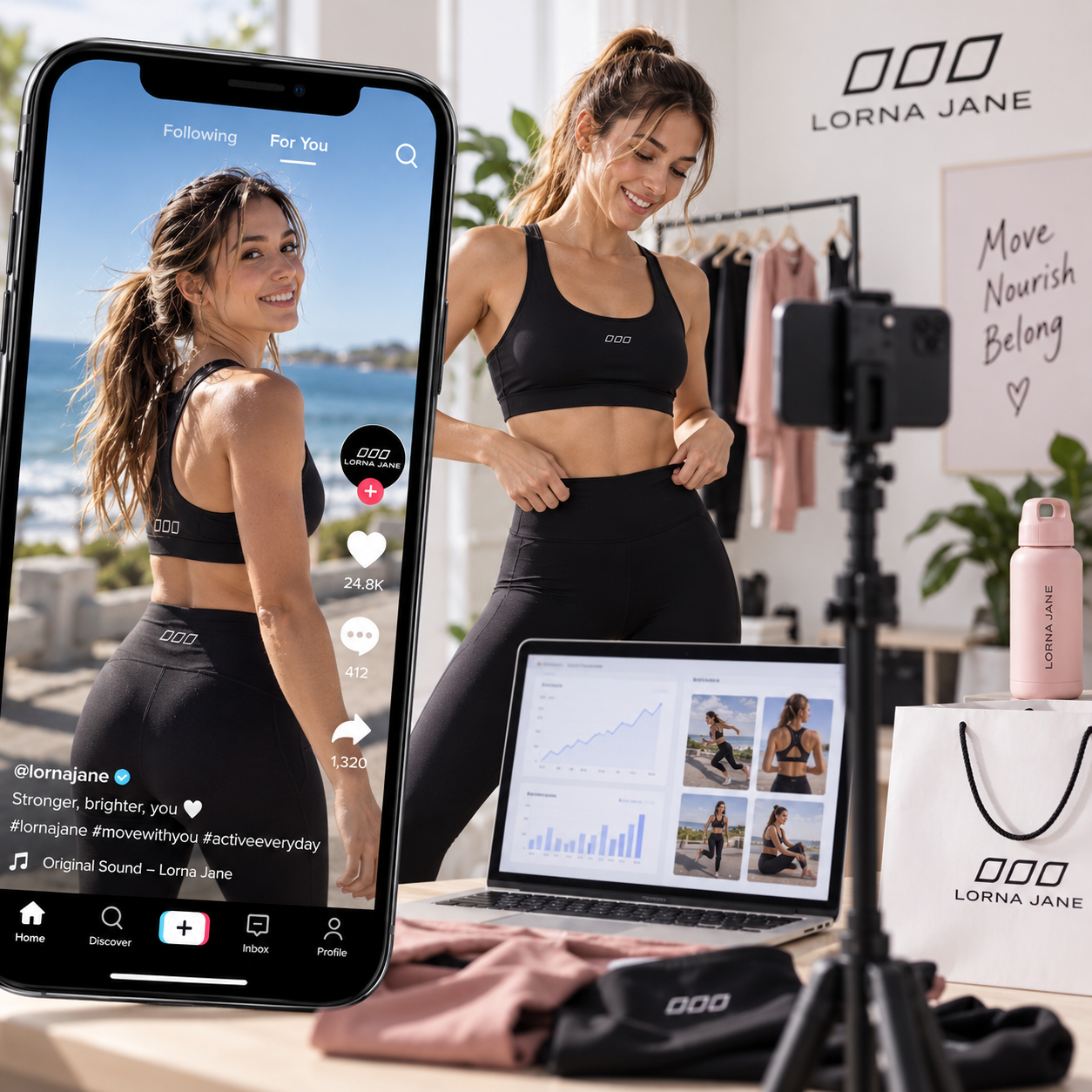 Lorna Jane social media campaign