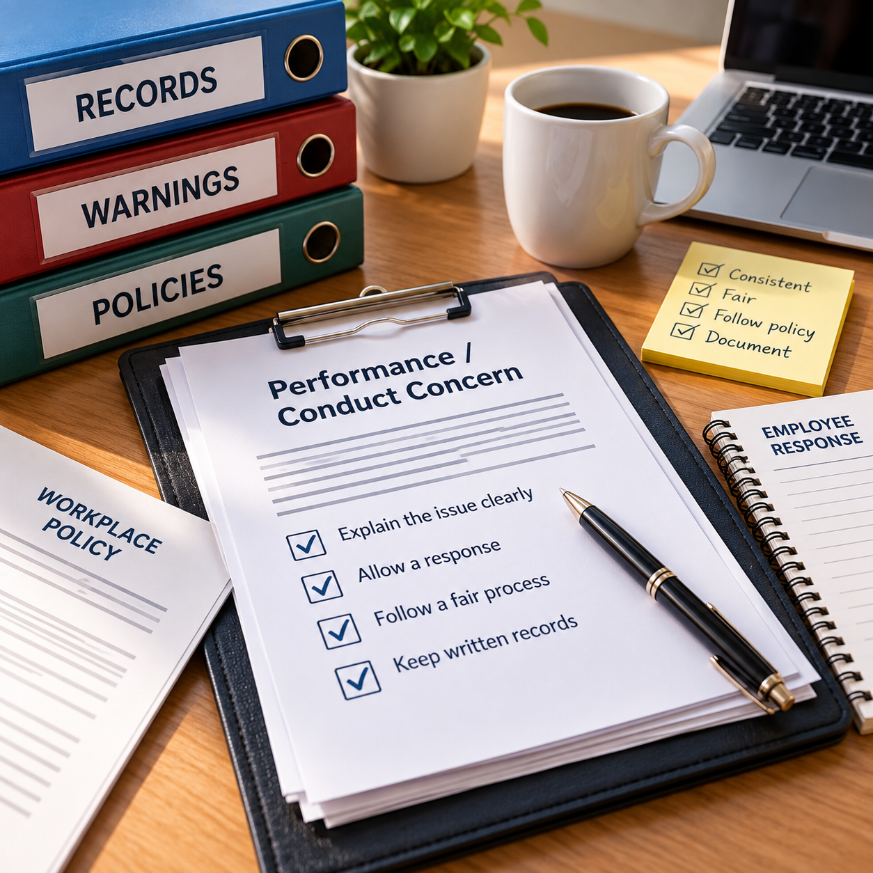 Fair dismissal process for businesses