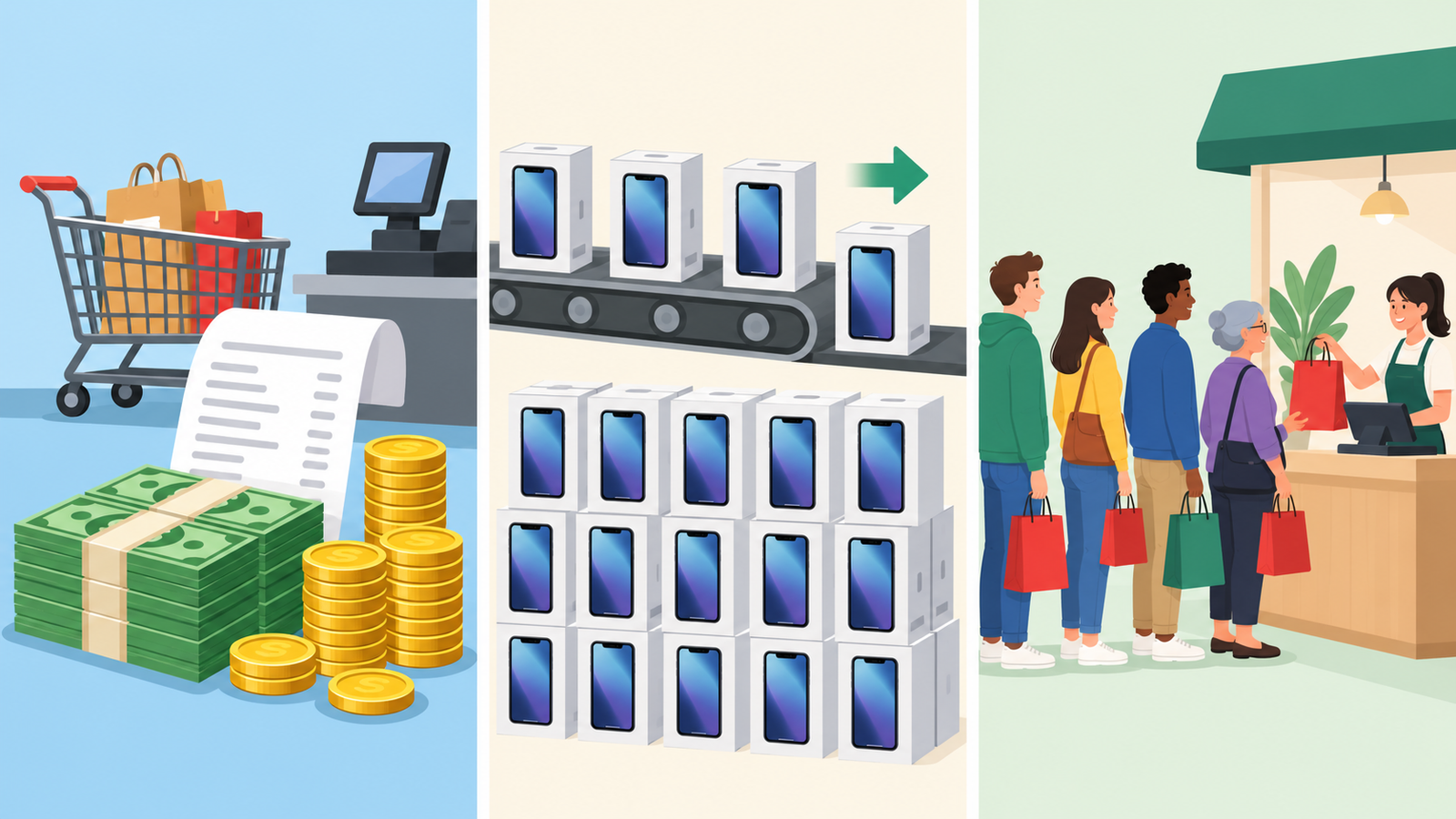 Different ways market size can be measured