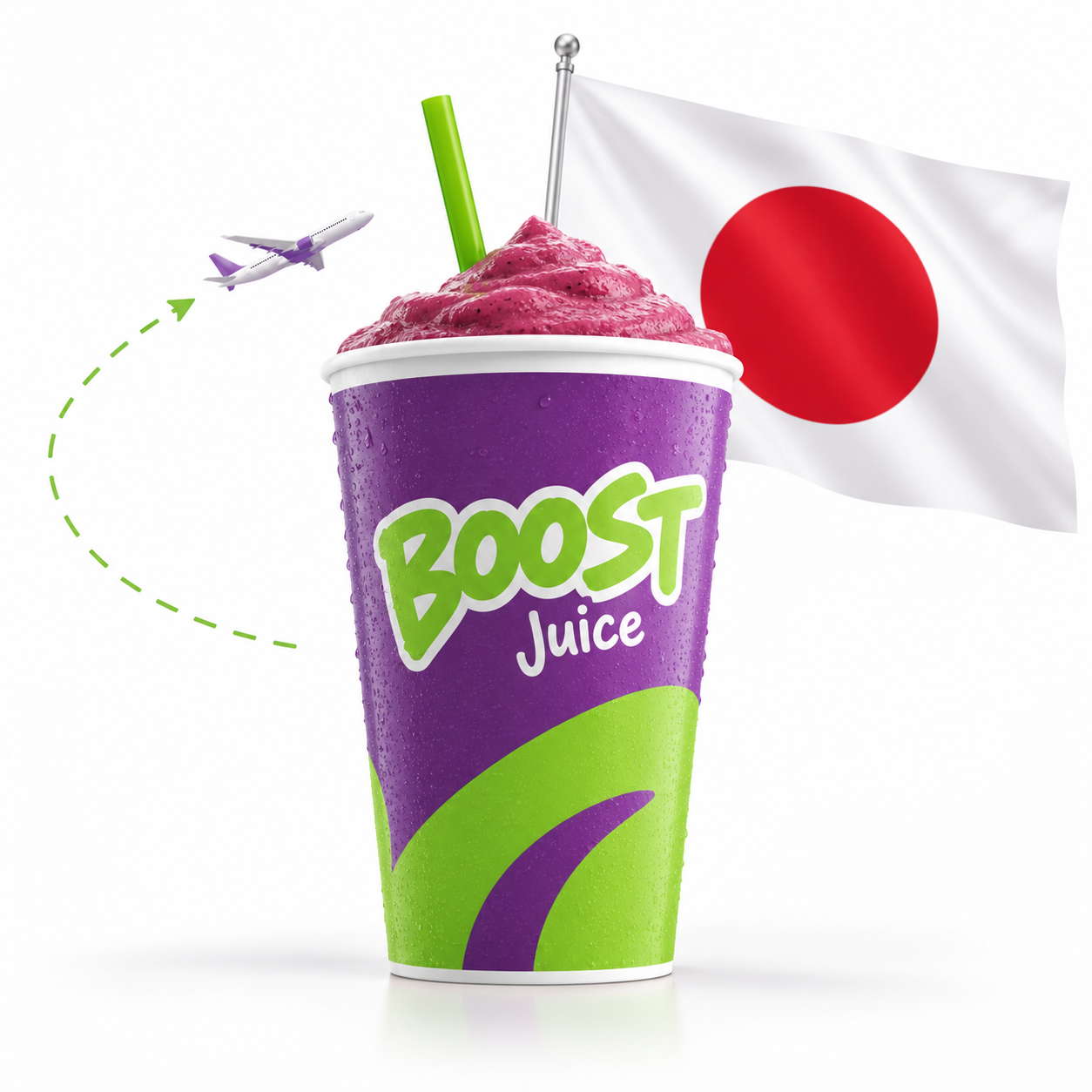 Boost Juice entering Japan image