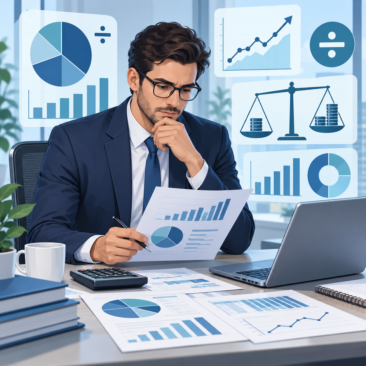 Financial ratios purpose image
