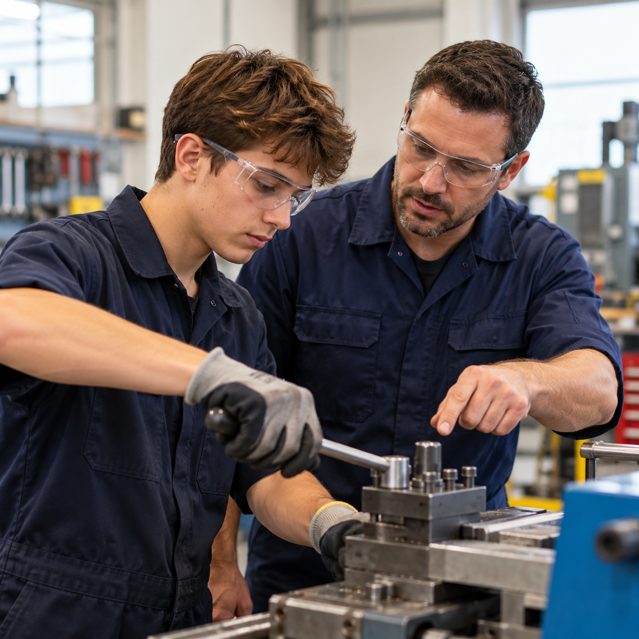Hands-on workplace training