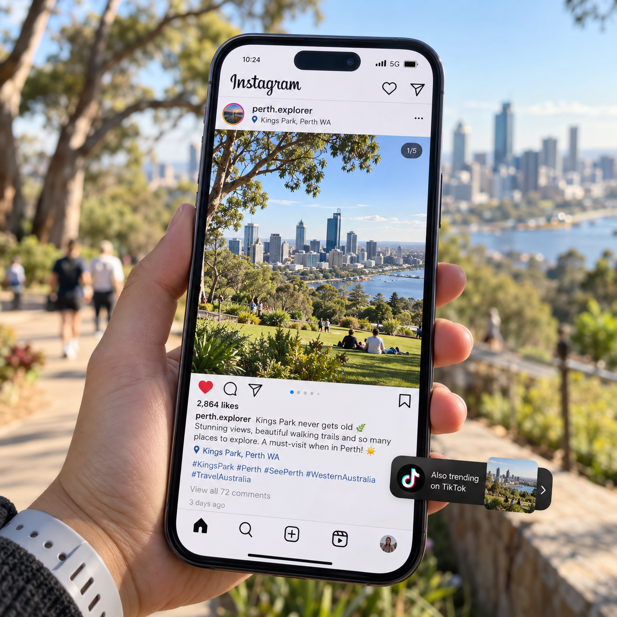 Perth social media tourism promotion