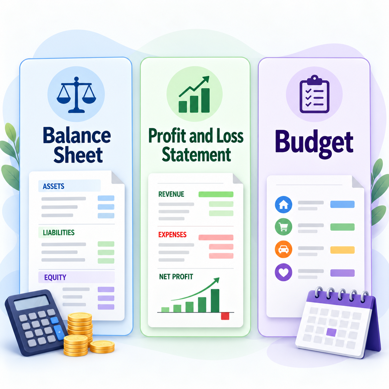 Financial reports overview